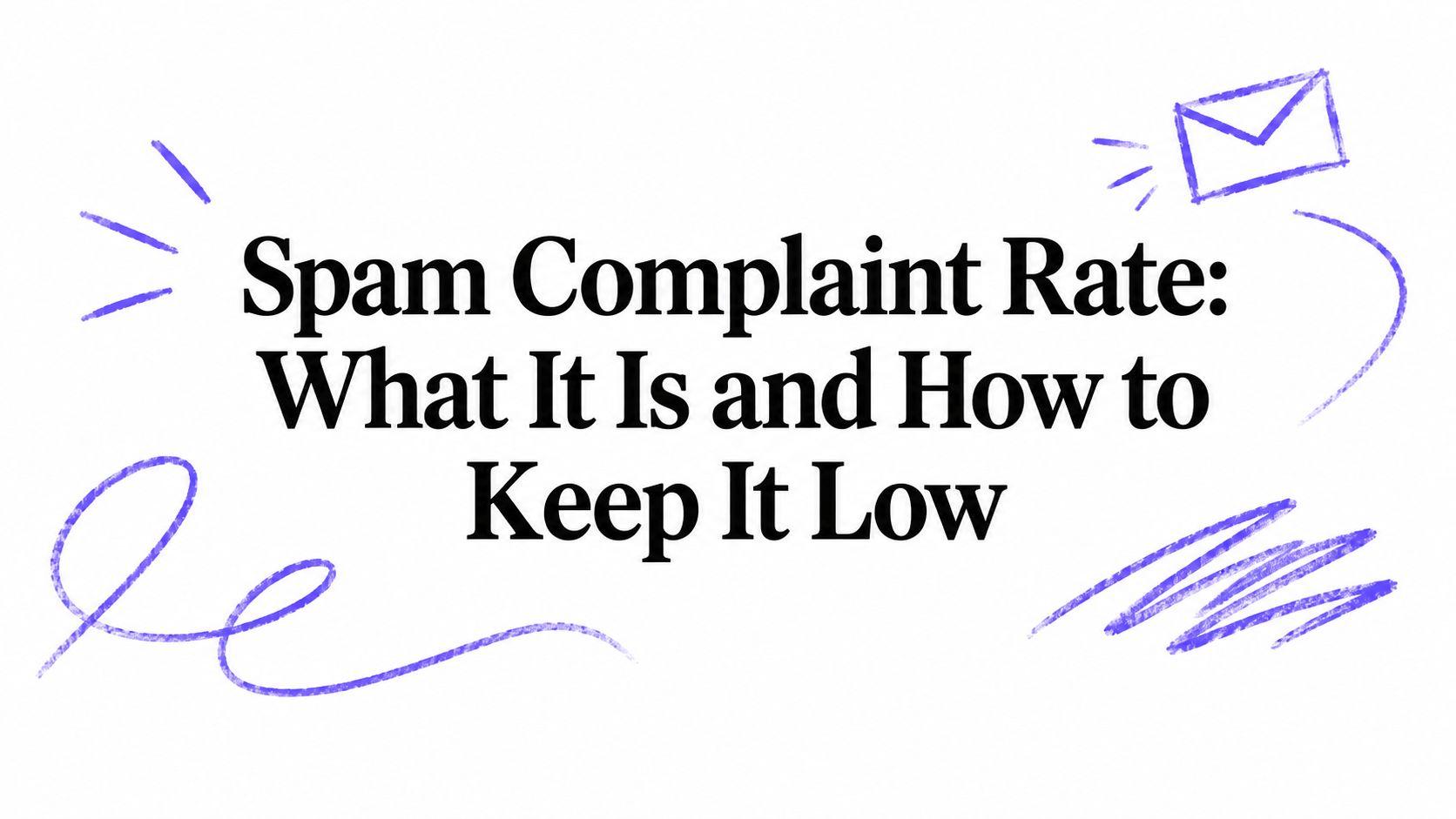 Spam Complaint Rate: What It Is and How to Keep It Low
